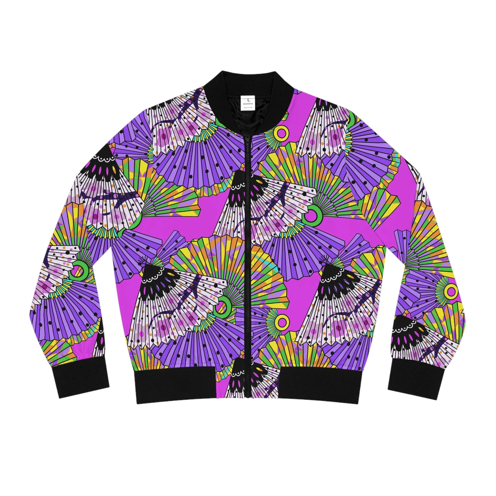 Oriental Fans Bomber Jacket