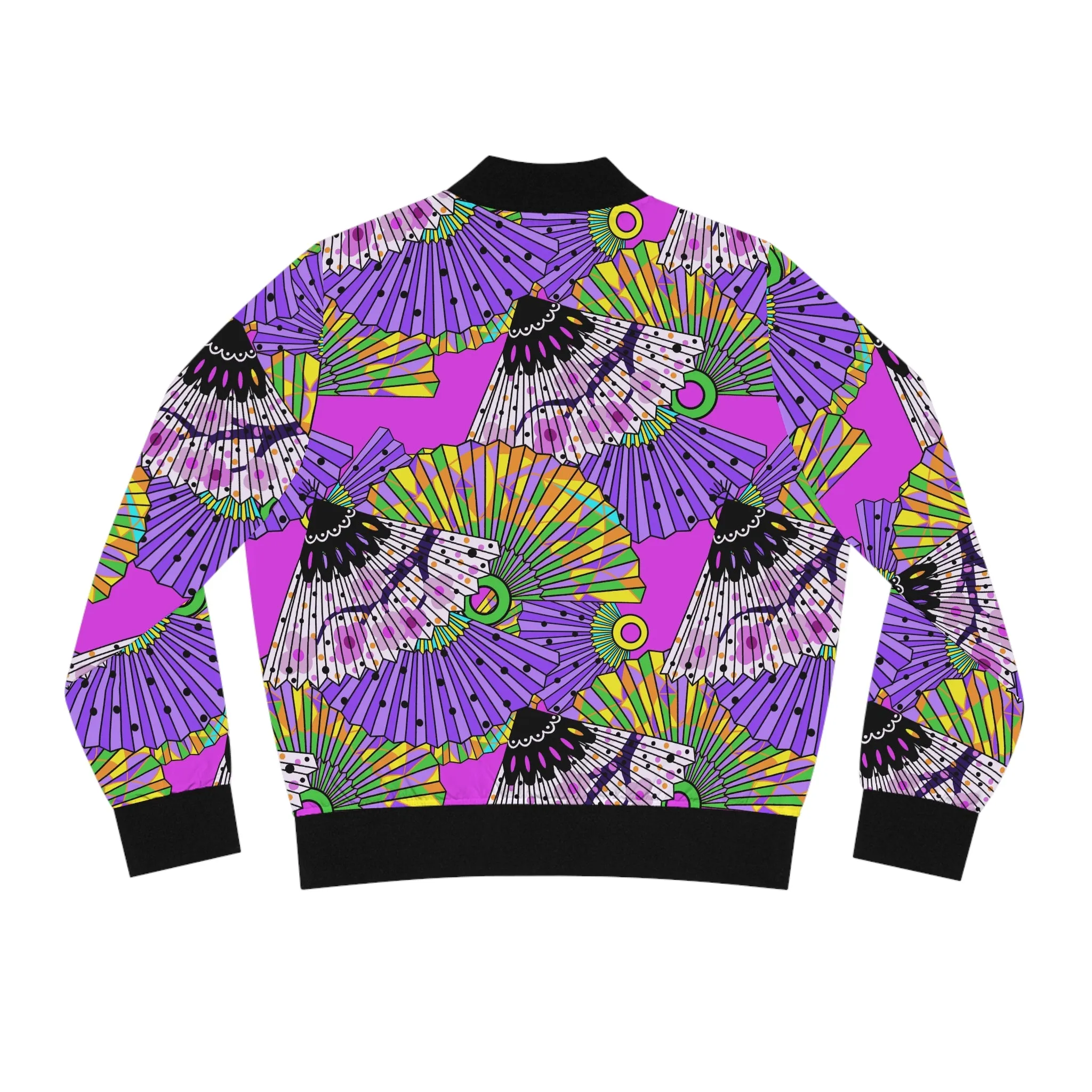 Oriental Fans Bomber Jacket