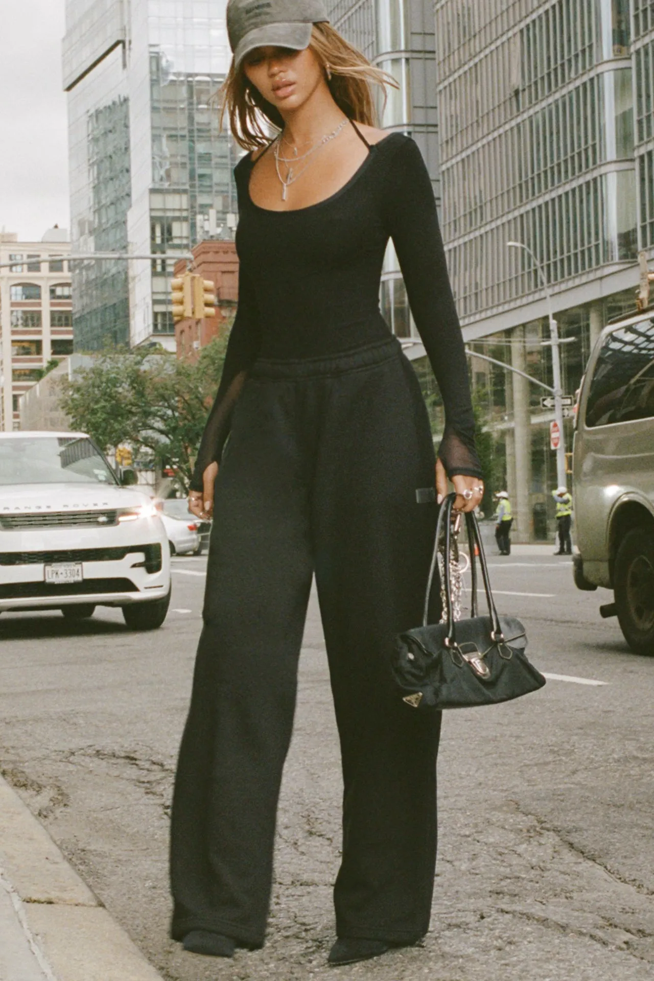 Oversized Straight Leg Jogger