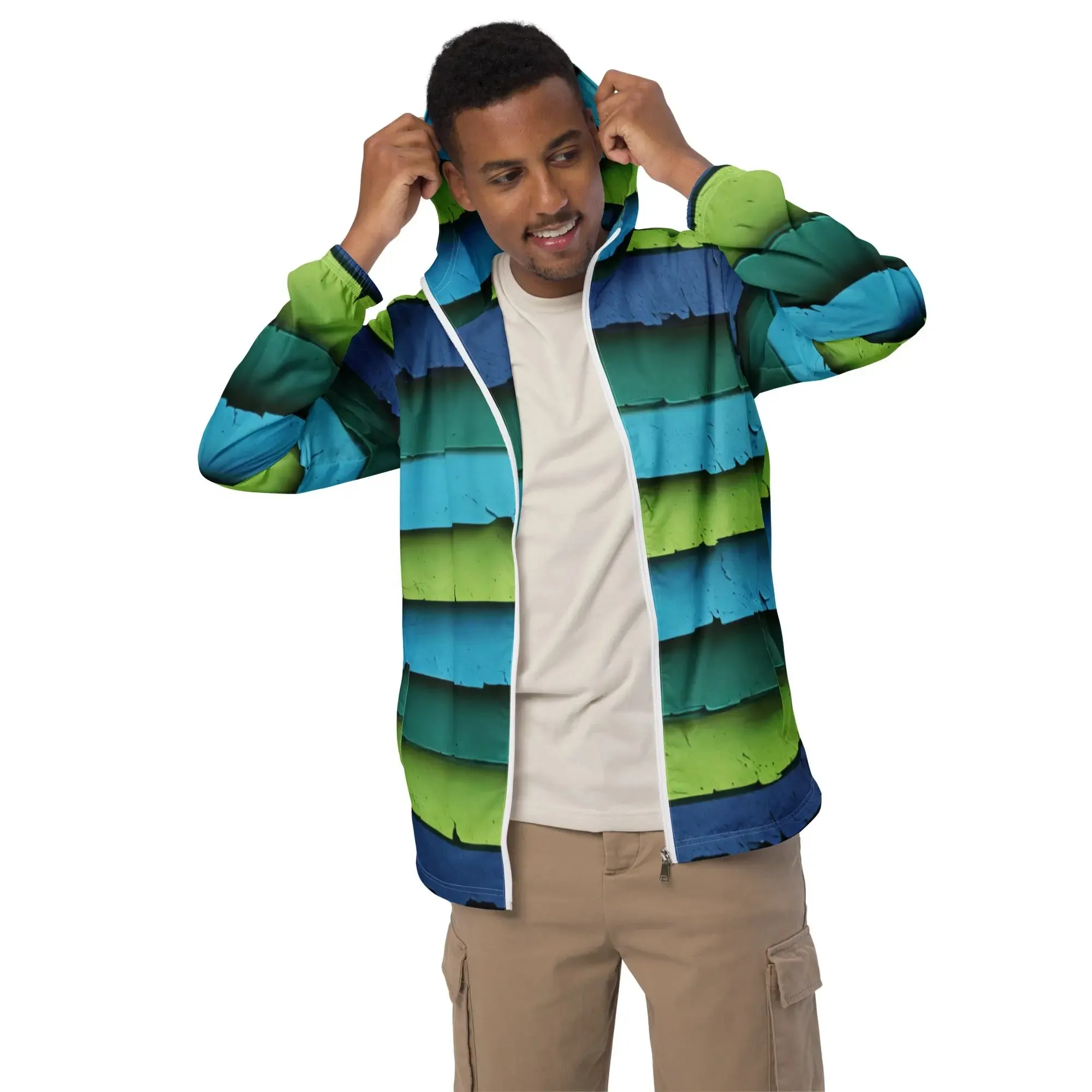 Painted Skies Men’s Windbreaker