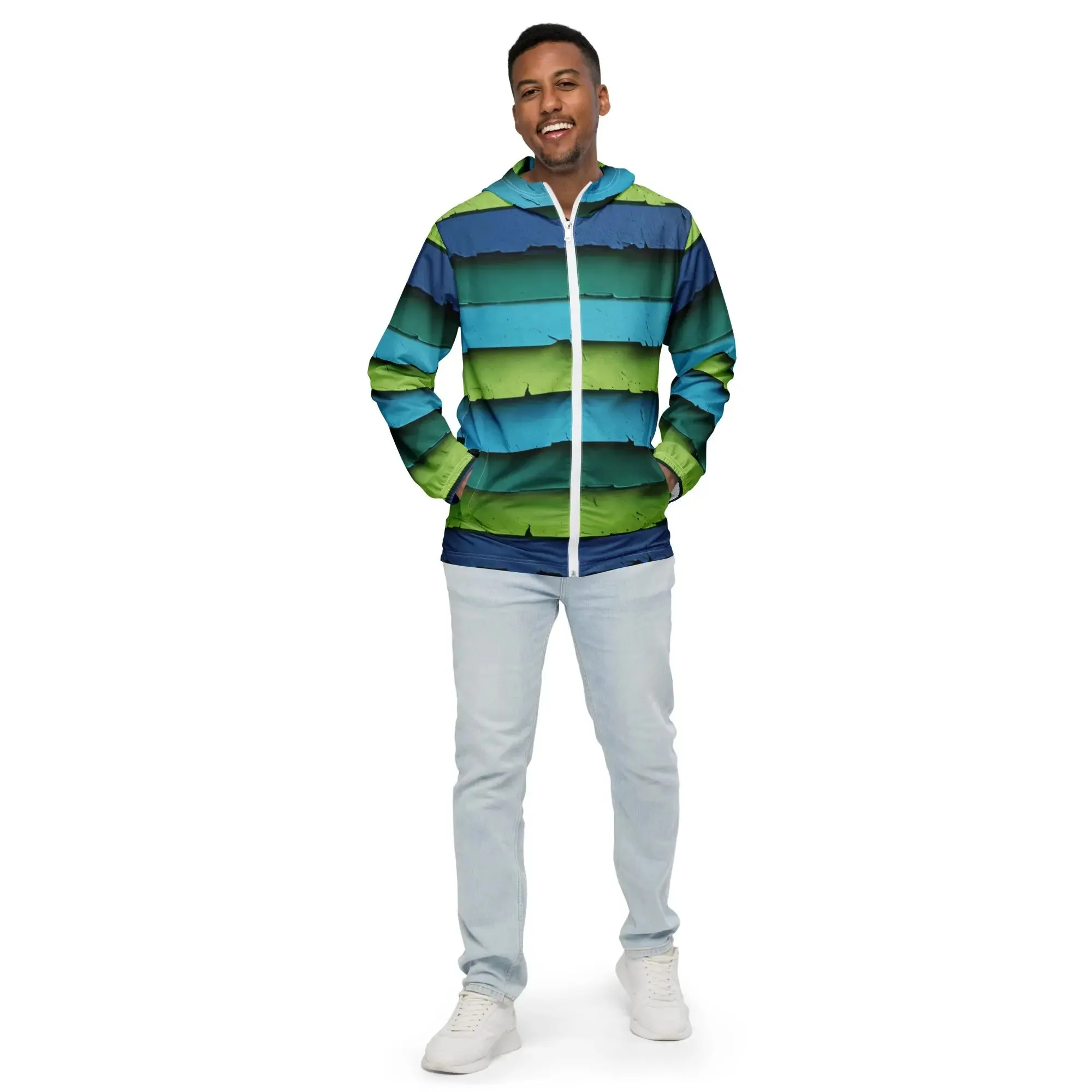 Painted Skies Men’s Windbreaker