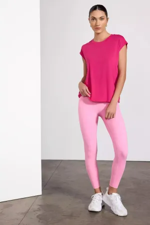Performance Knit Sleeveless Tee - Vivacious