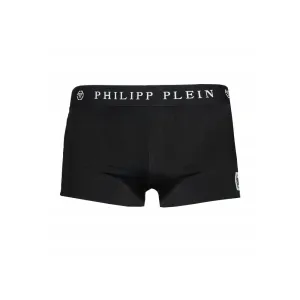 Philipp Plein Black Polyamide Men's Swimwear Boxer