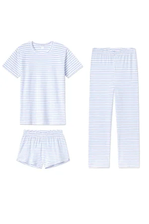 Pima Crew Bundle in Baltic Blue