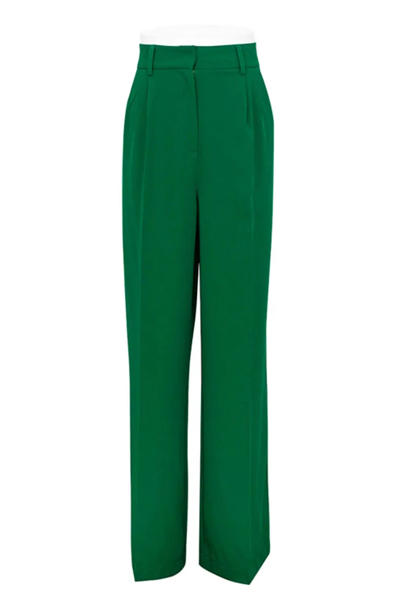 PJ0296 Wide Leg Slack Pants