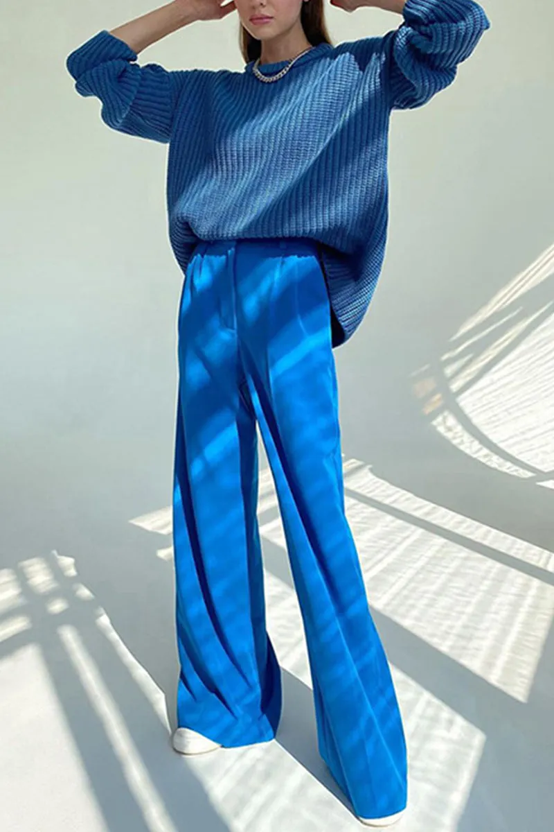 PJ0296 Wide Leg Slack Pants