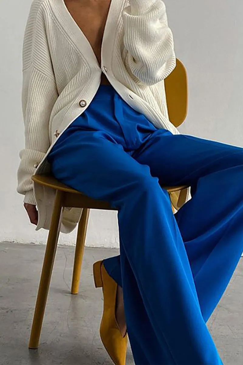 PJ0296 Wide Leg Slack Pants