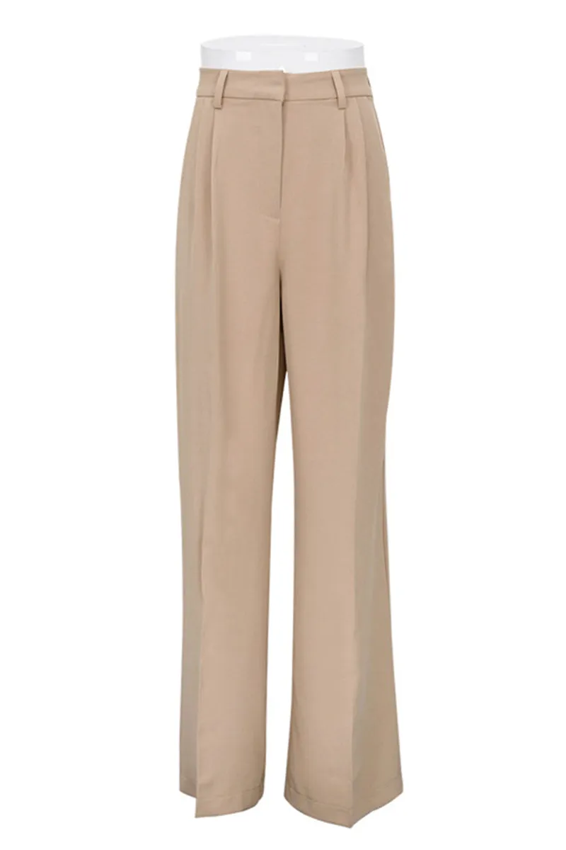 PJ0296 Wide Leg Slack Pants