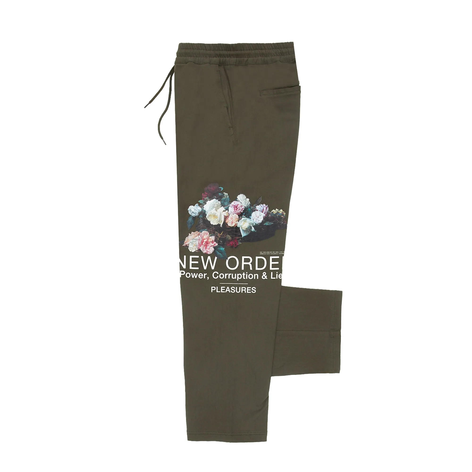 Pleasures Mens Power Beach Pants 'Olive'
