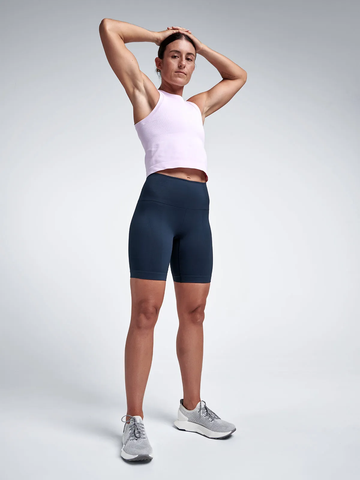 POWER CROP Tank Lilac