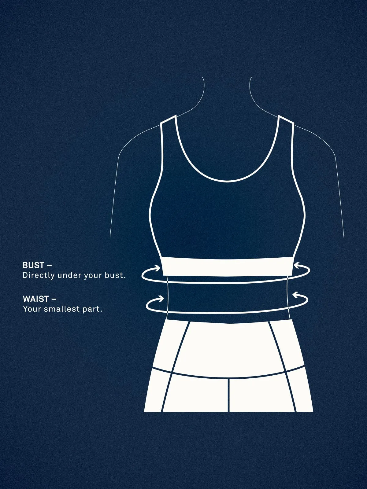 POWER CROP Tank White