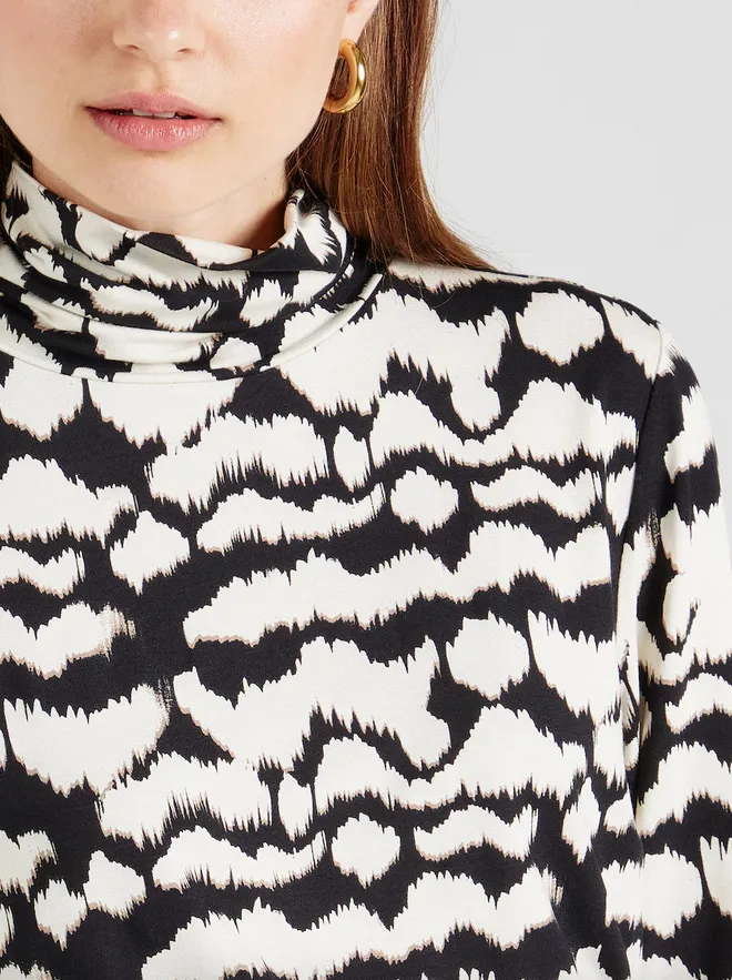 Printed Hanadi Top