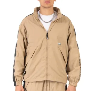 Pro Club Full Court Windbreaker Jacket - Khaki