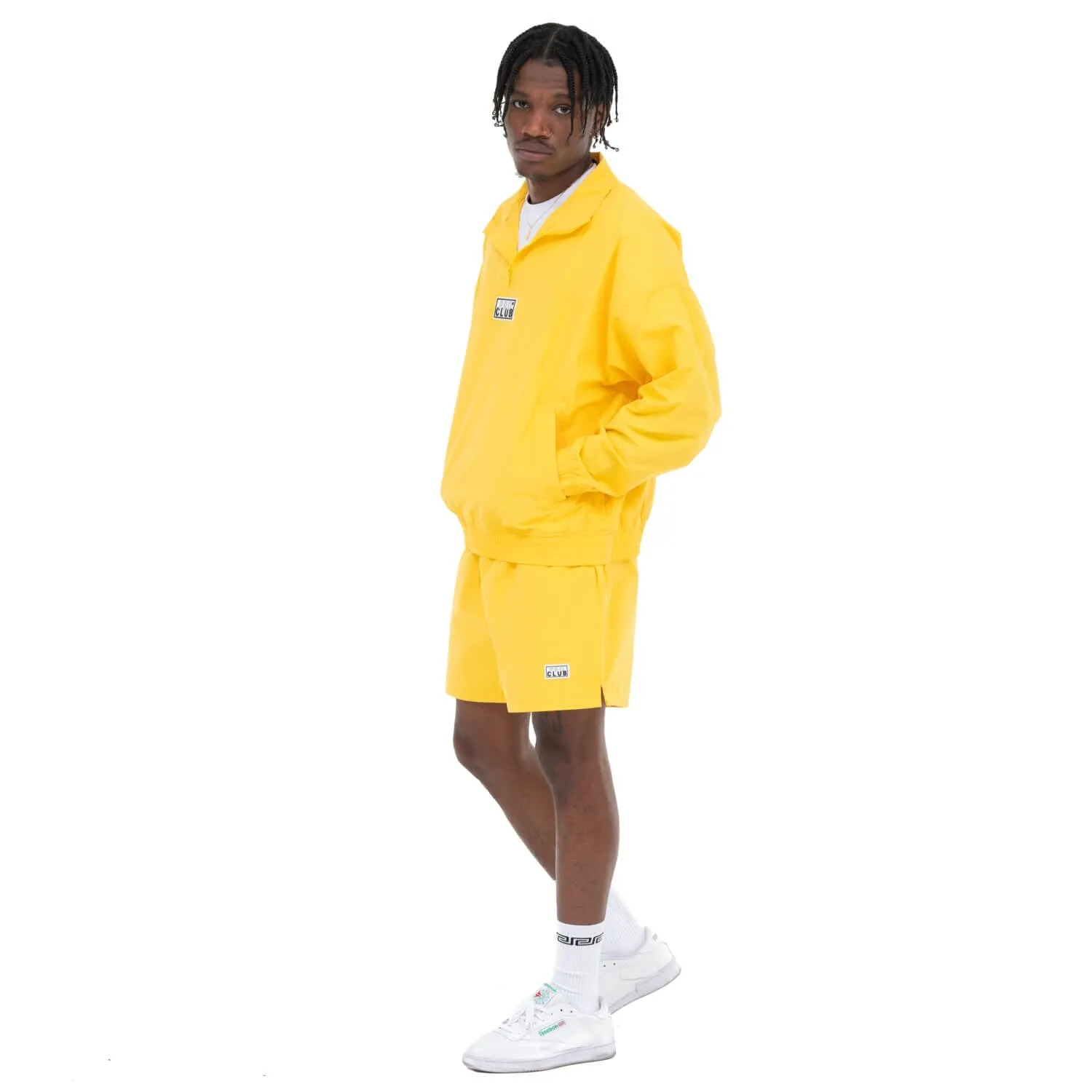 Pro Club Men's Comfort Cotton/Nylon Swim Short - YELLOW