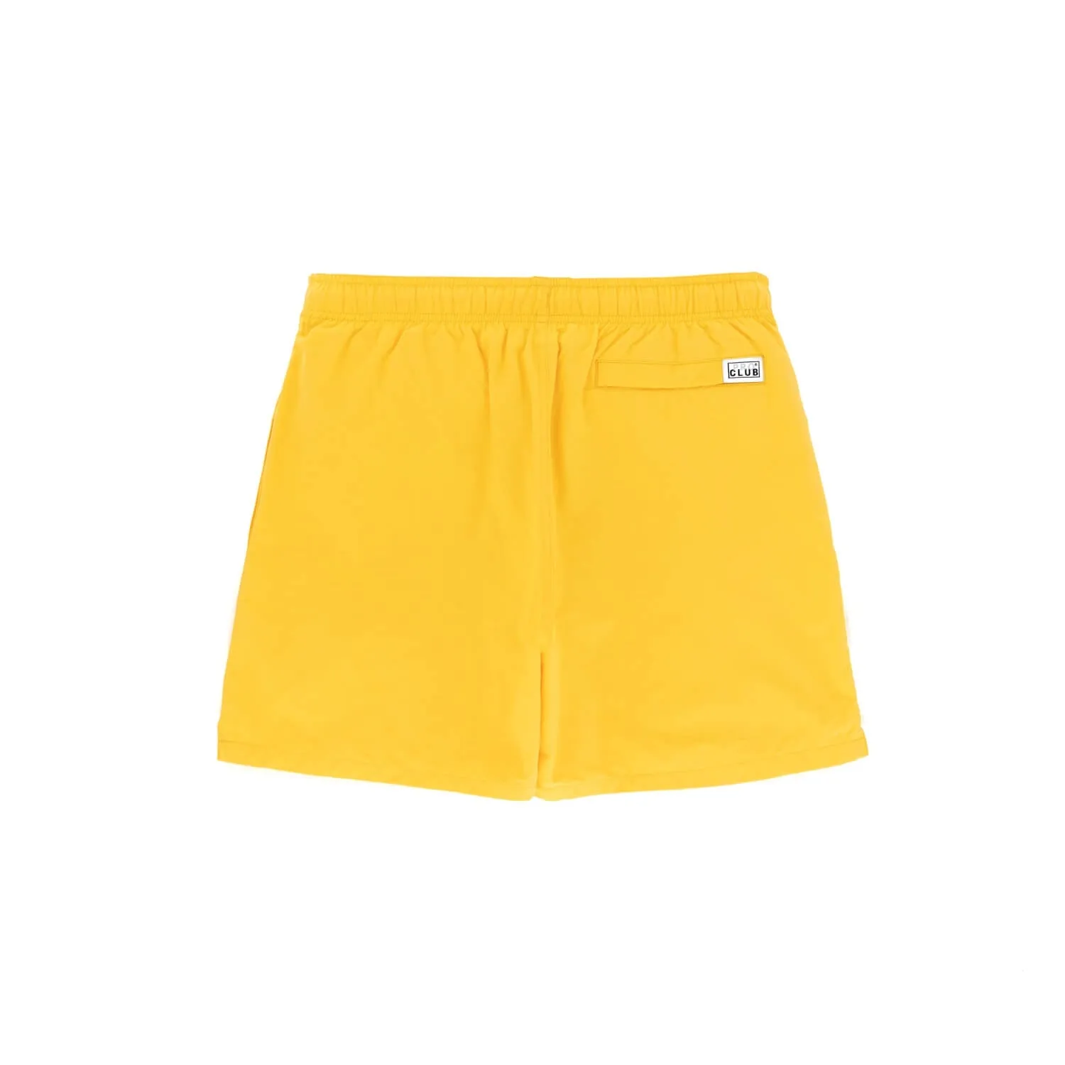 Pro Club Men's Comfort Cotton/Nylon Swim Short - YELLOW