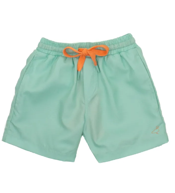 Properly Tied Boys Wavechaser Swim - Aqua Glass