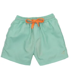 Properly Tied Boys Wavechaser Swim - Aqua Glass