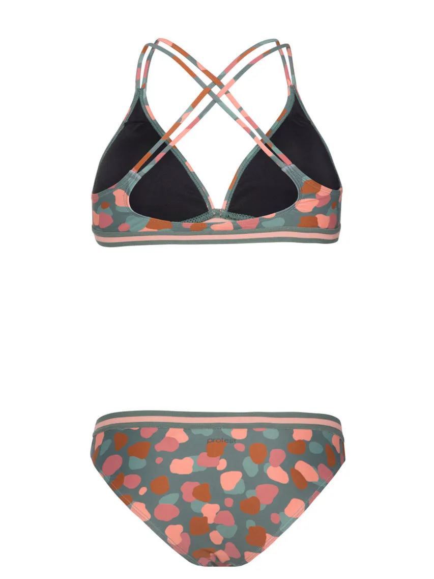 PROTEST PRTHATYAI Triangle Bikini | Glass Bottlegreen