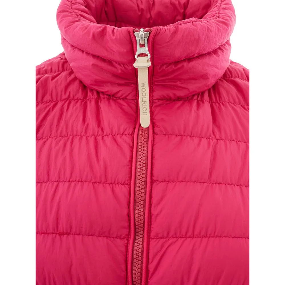 Purple Polyamide Jackets & Coat