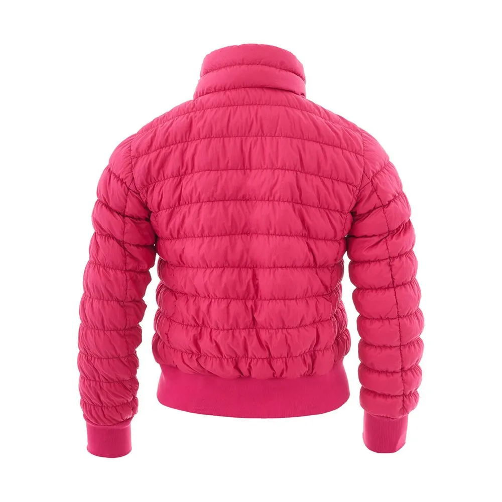 Purple Polyamide Jackets & Coat