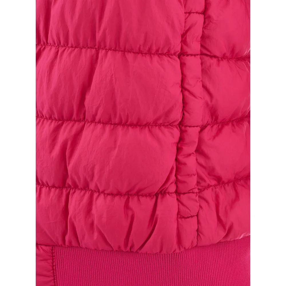 Purple Polyamide Jackets & Coat