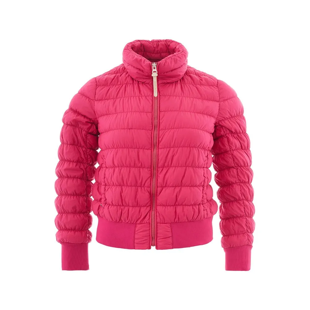 Purple Polyamide Jackets & Coat