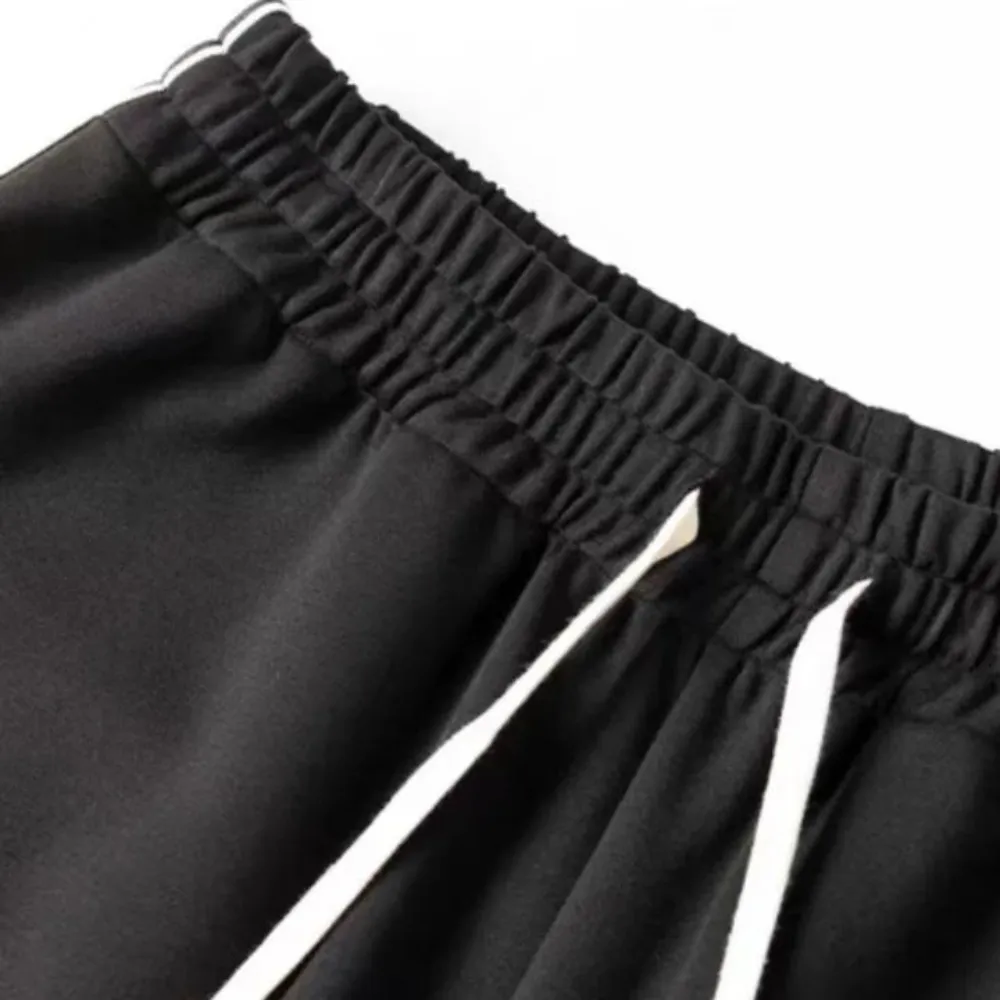 "Cross Print Cotton Sports" Shorts