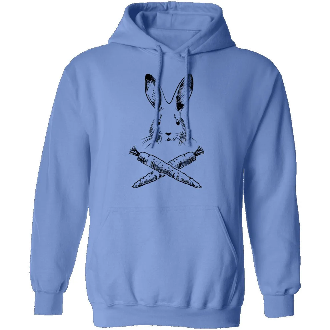 Rabbit And Crossed Carrots T-Shirt