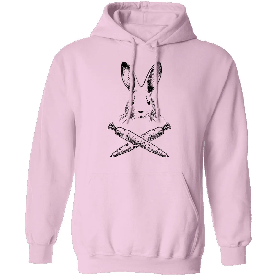 Rabbit And Crossed Carrots T-Shirt