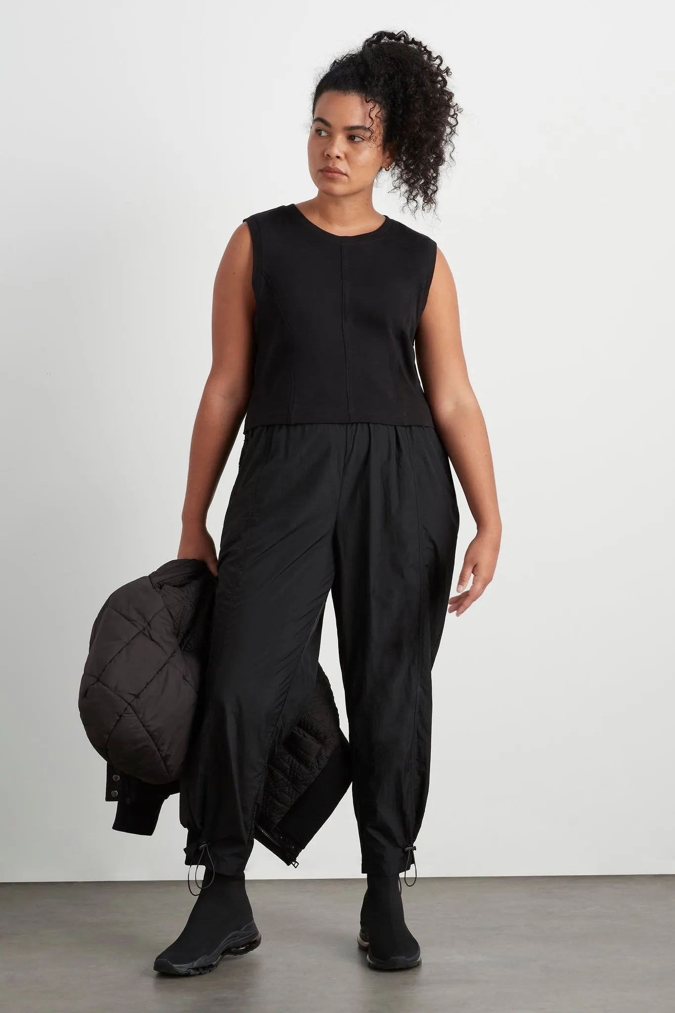 Raw Edge Seams Tank 138