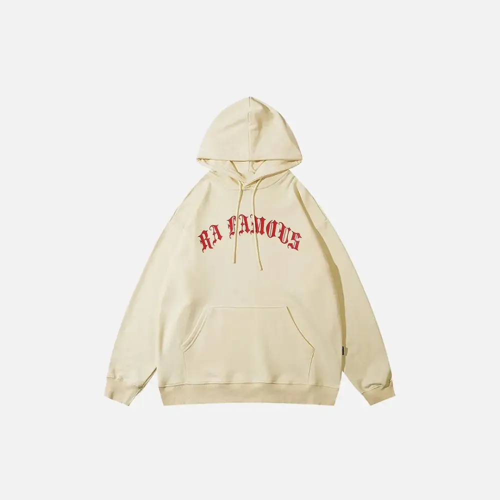 Red Moon Hoodie from Y2K Streetwear for Comfort and Durability
