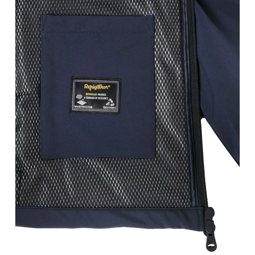 Refrigiwear Blue Nylon Jacket