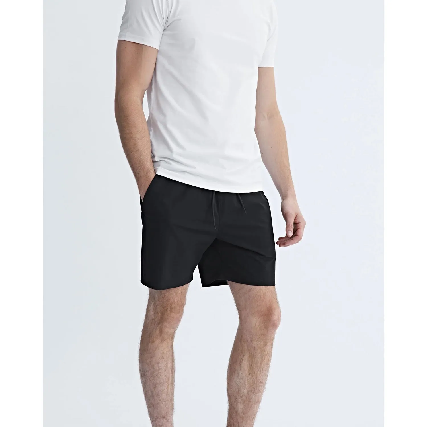 Reigning Champ Men High Gauge Knit Swim Short Black RC-5343-BLK