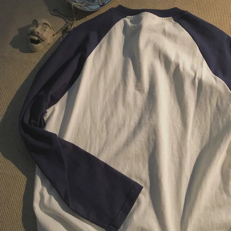 Retro Oversized Patchwork Graphic T-Shirt