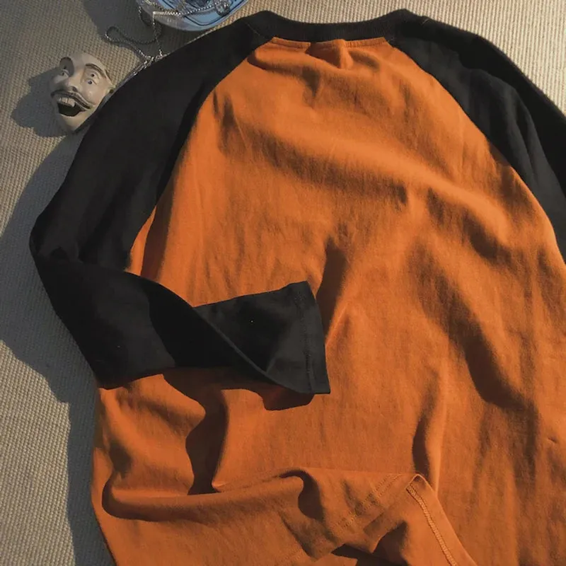 Retro Oversized Patchwork Graphic T-Shirt