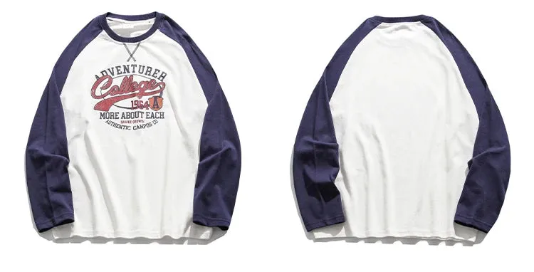 Retro Oversized Patchwork Graphic T-Shirt