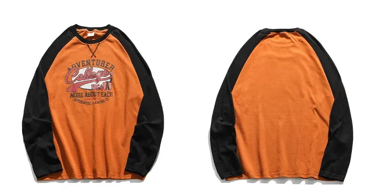 Retro Oversized Patchwork Graphic T-Shirt