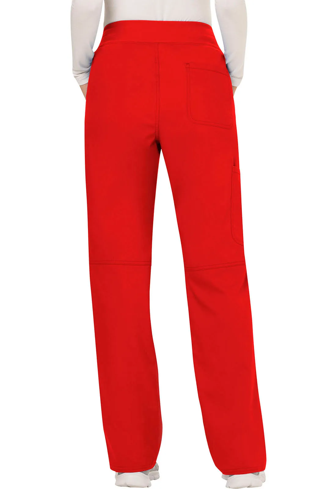 Revolution WW110 Mid Rise Straight Leg Pull-on Pants Red