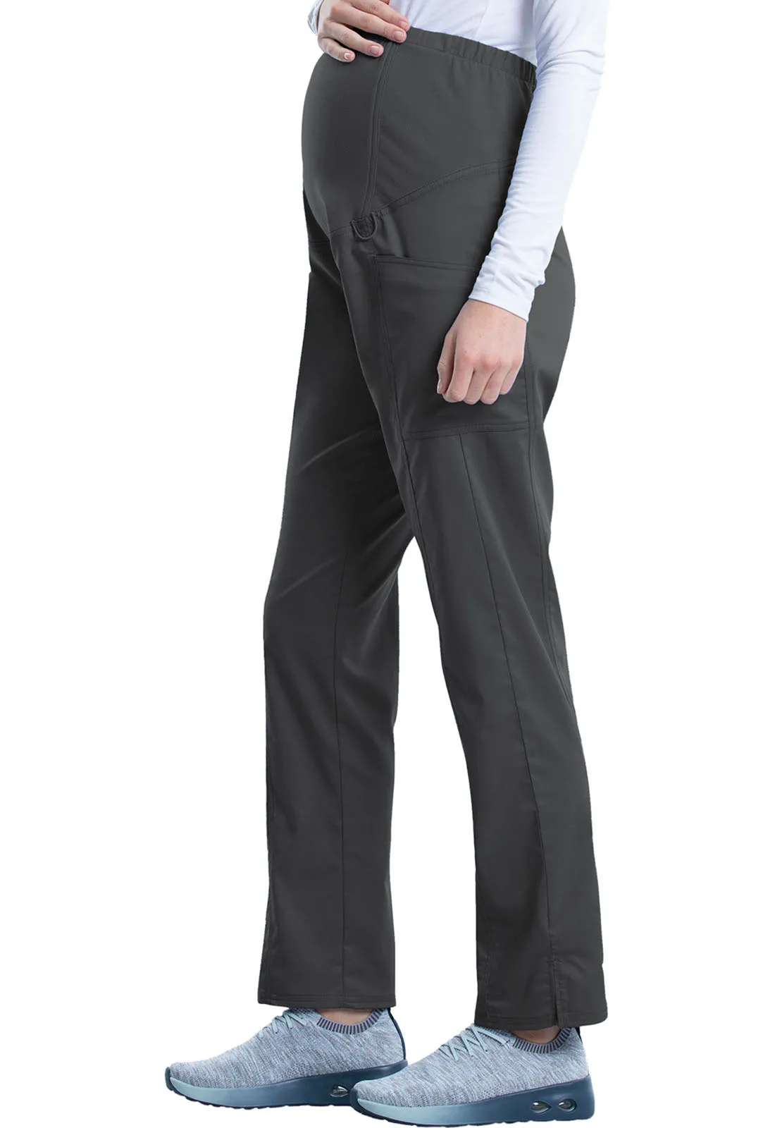 Revolution WW155 Maternity Straight Leg Pants Pewter