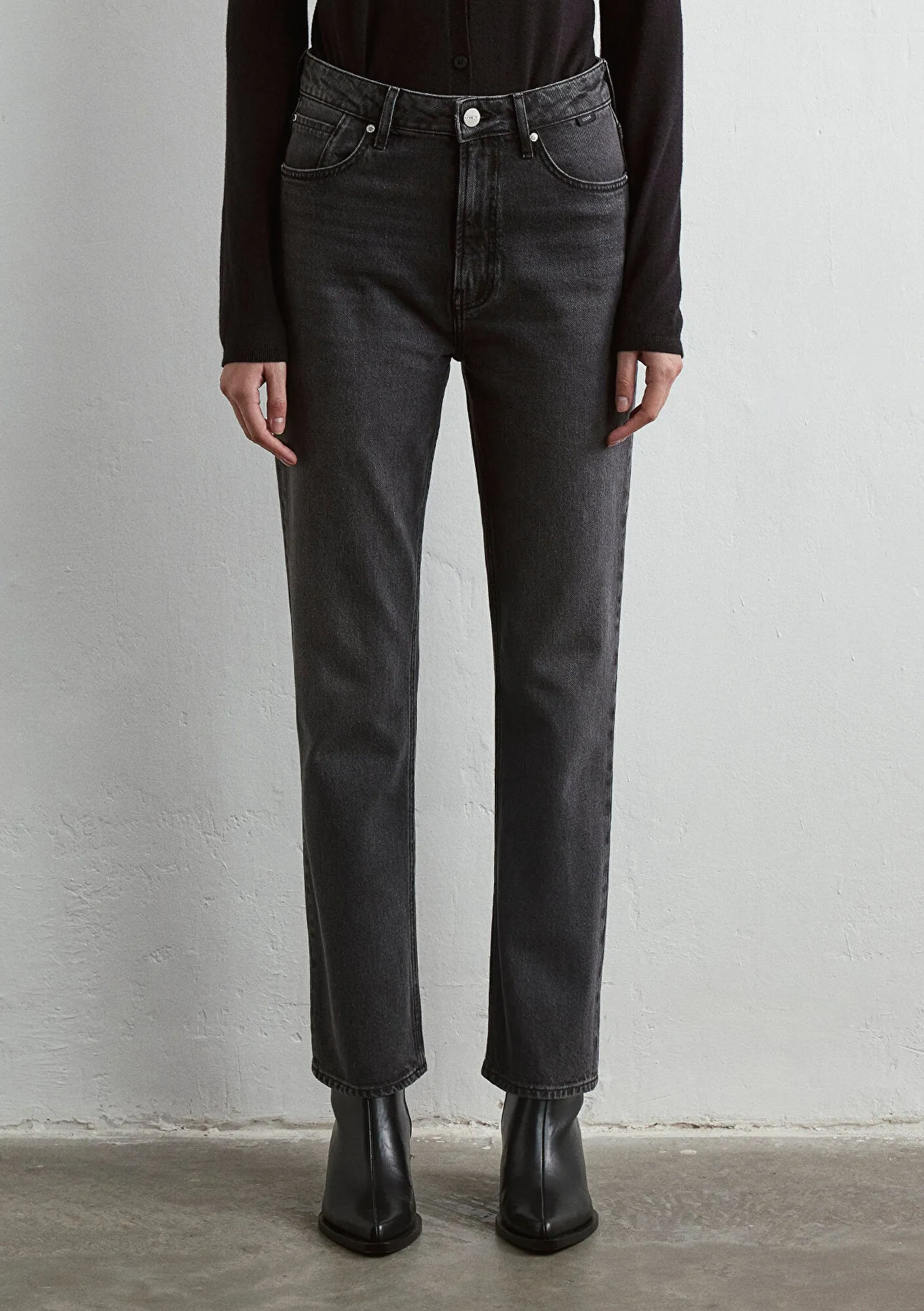 Rockstar Dark Smoke Icon Denim Jean Pants