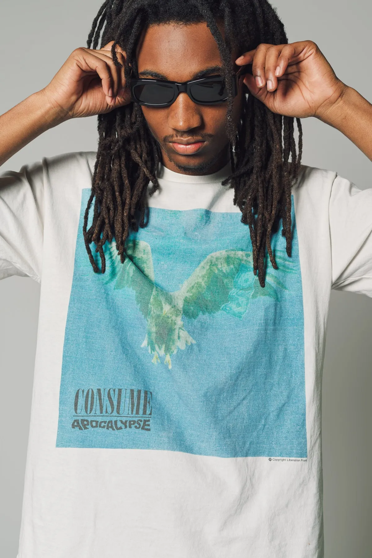 SAINT MICHAEL | CONSUME SHORT SLEEVE TEE