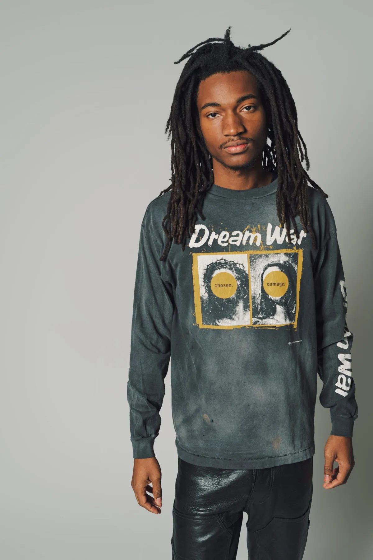 SAINT MICHAEL | DREAM WAR LONG SLEEVE TEE