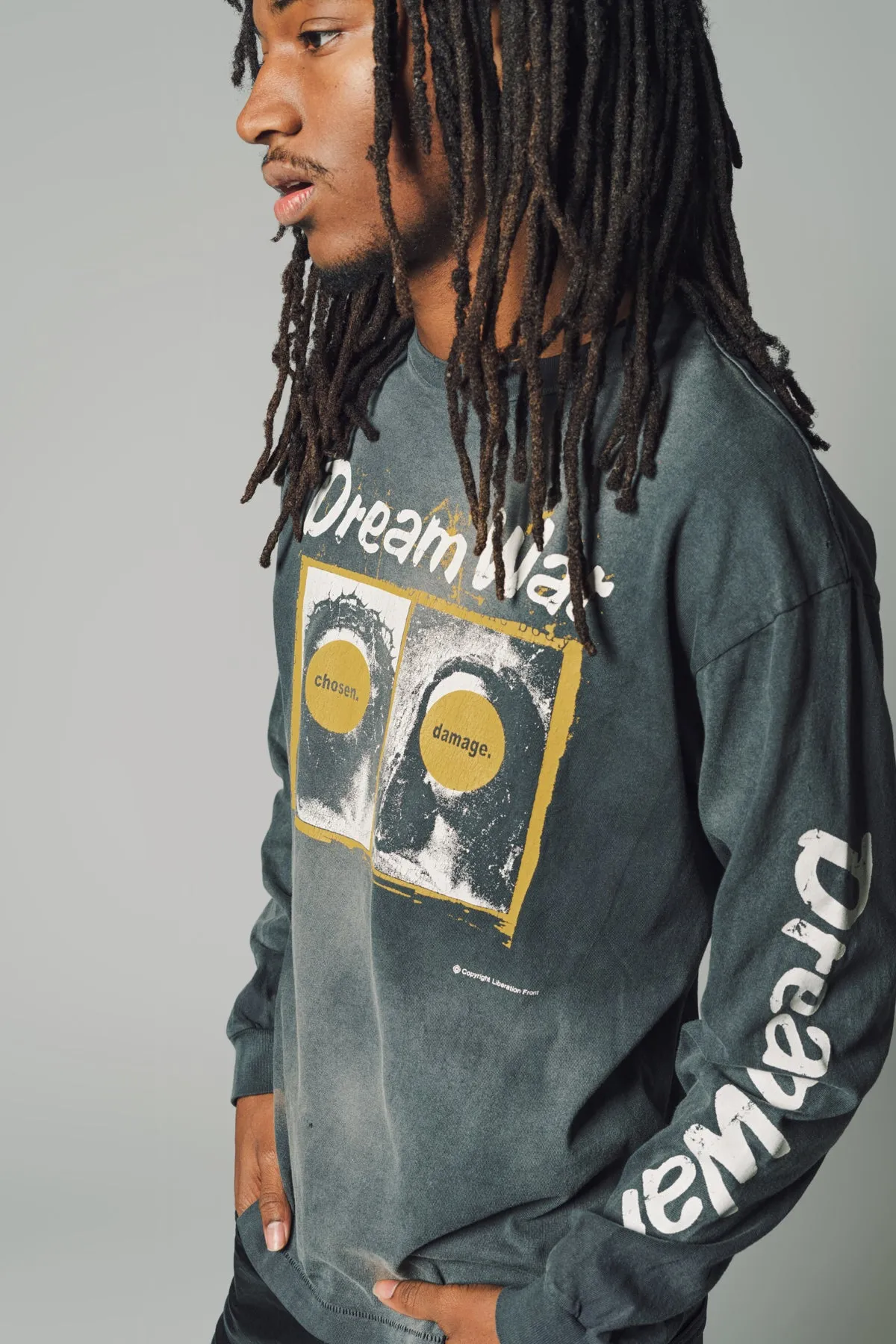 SAINT MICHAEL | DREAM WAR LONG SLEEVE TEE