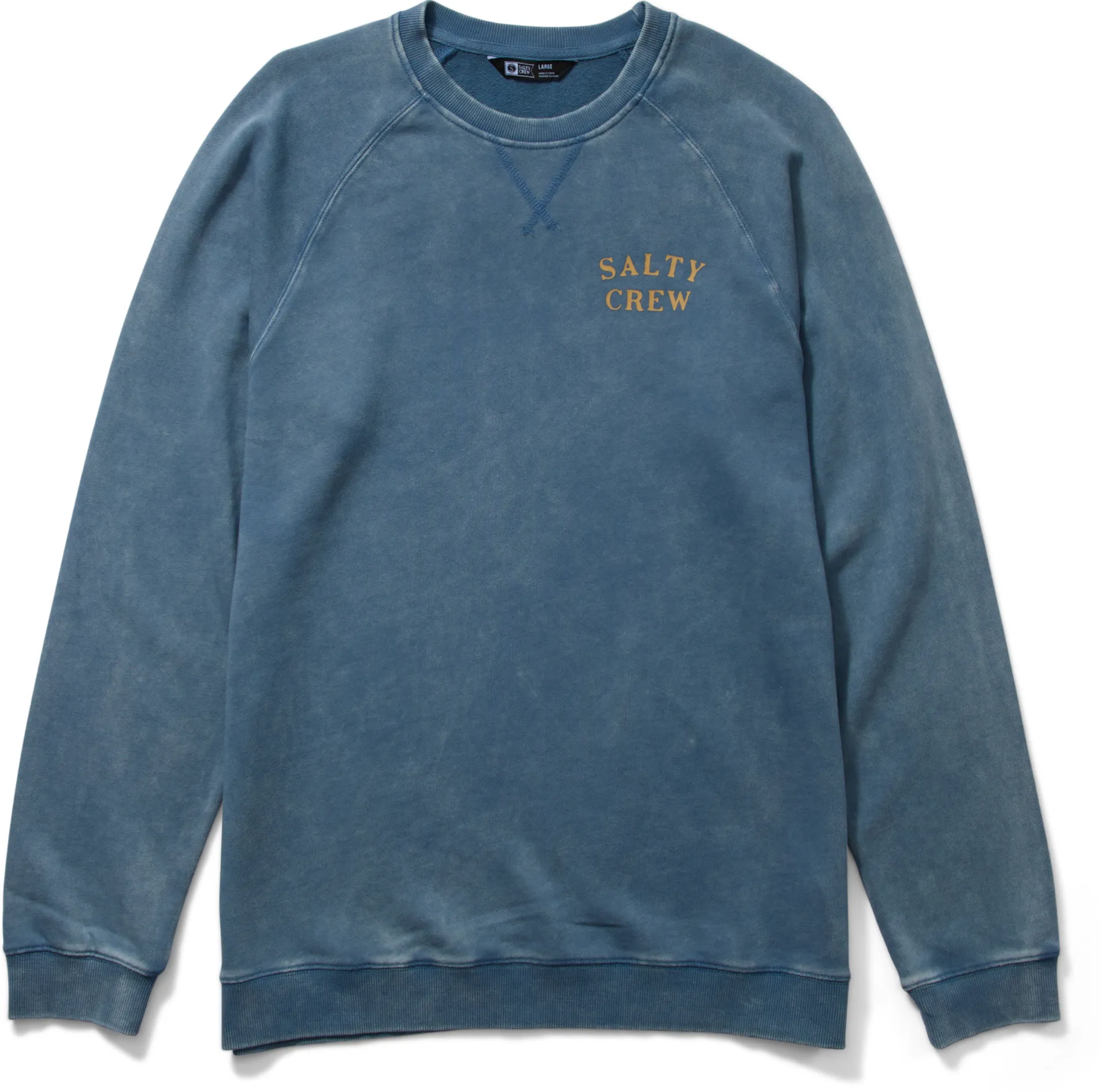 Salty Crew - Steadfast Crew Fleece- Slate