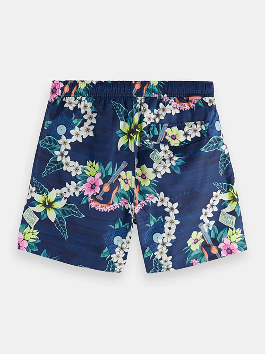 SAS HAWAIIAN PRINT SWIM SHORT