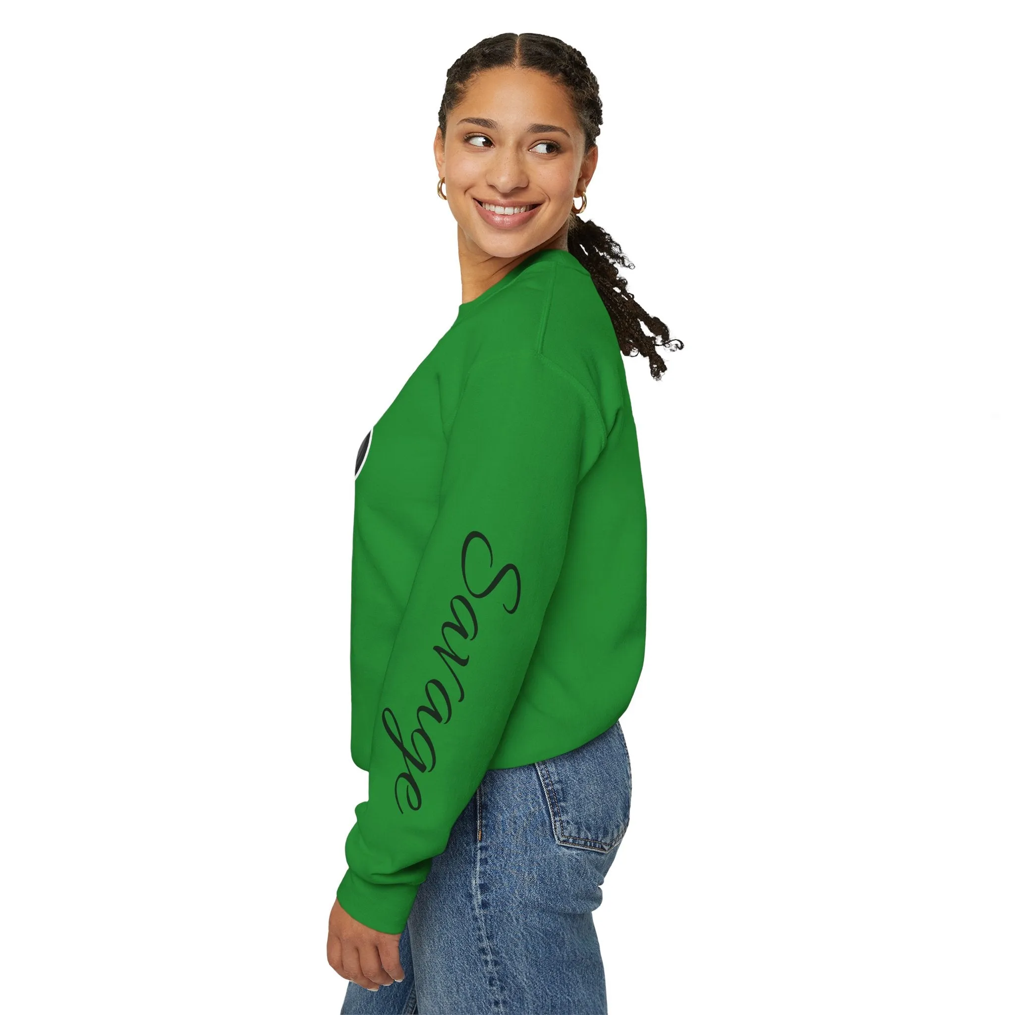 Savage Drumming  Crewneck Sweatshirt