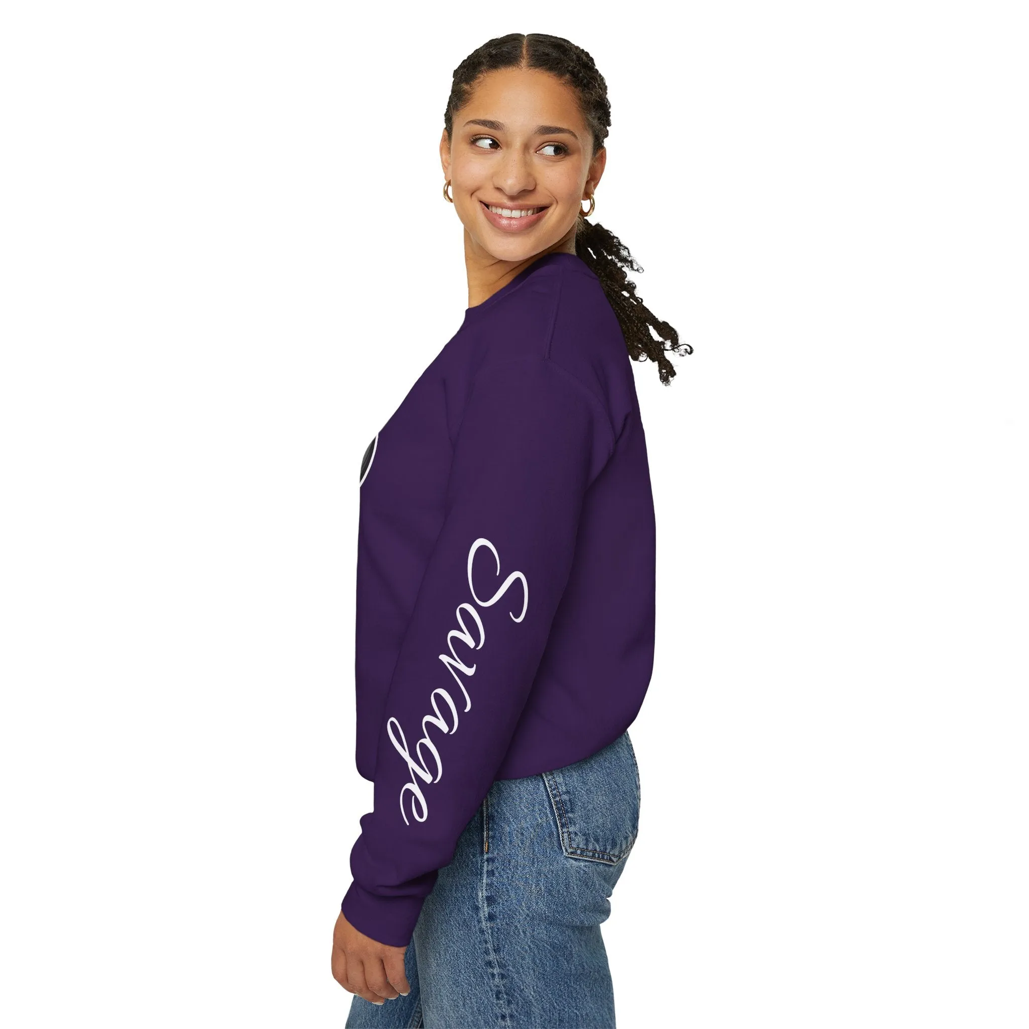 Savage Drumming  Crewneck Sweatshirt