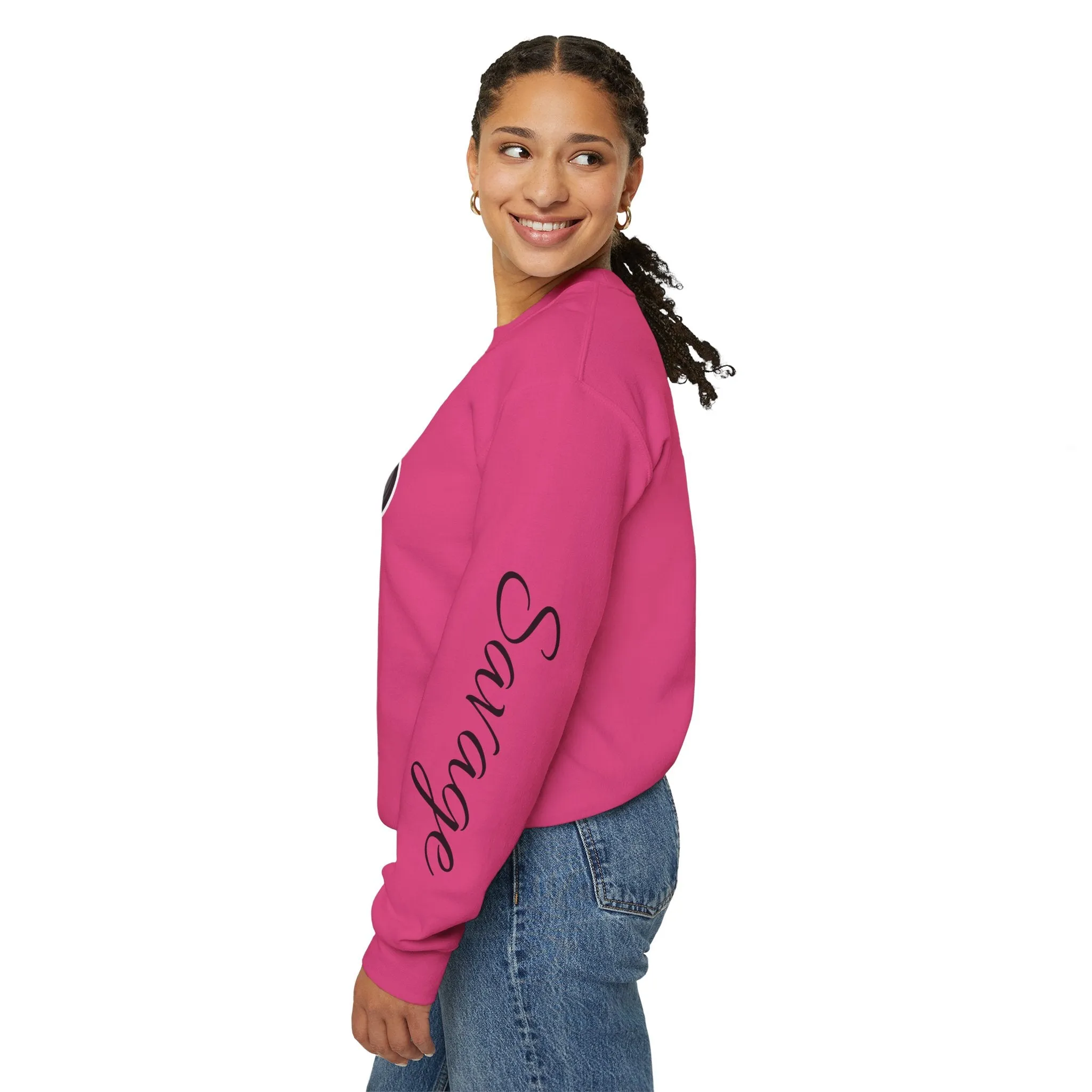 Savage Drumming  Crewneck Sweatshirt