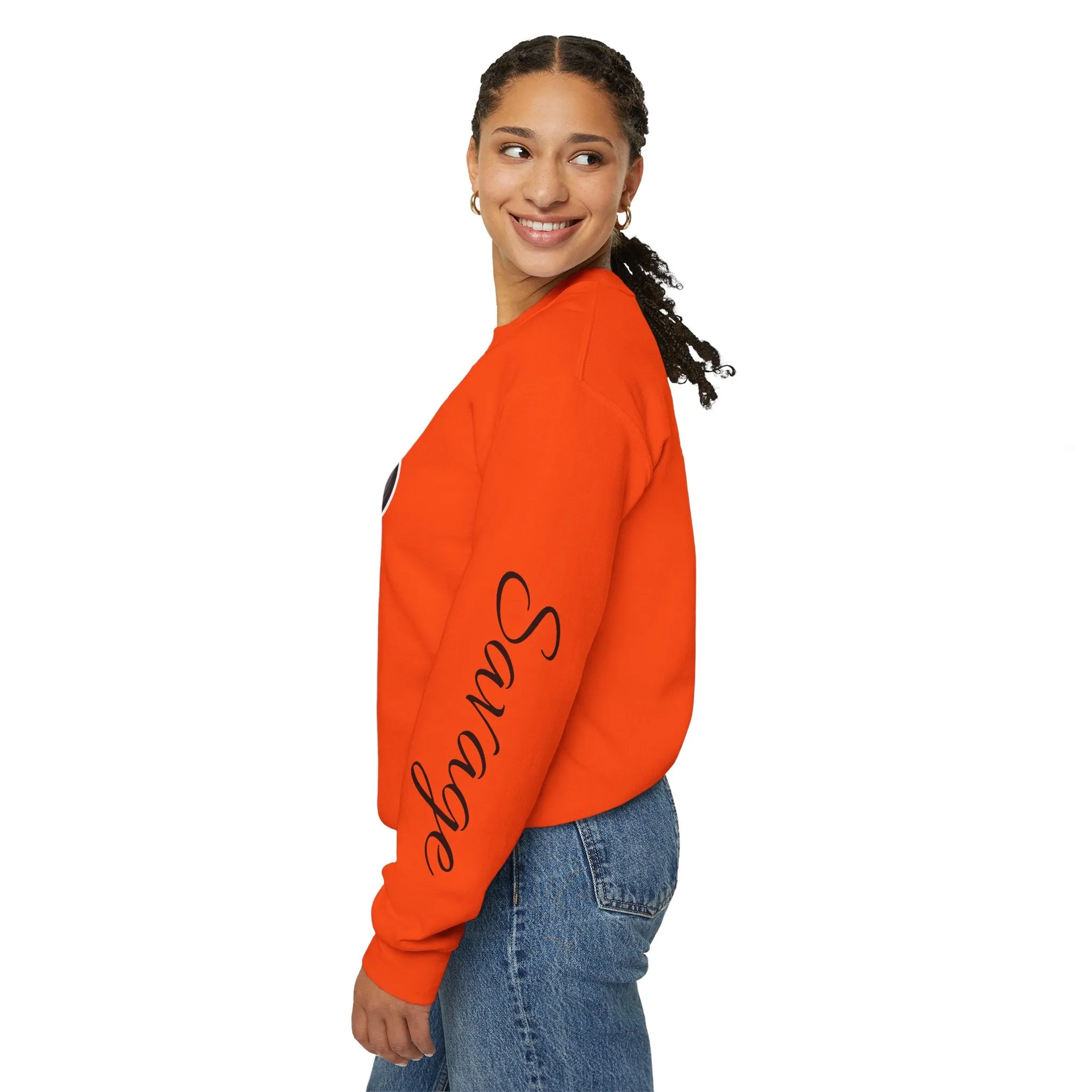 Savage Drumming  Crewneck Sweatshirt
