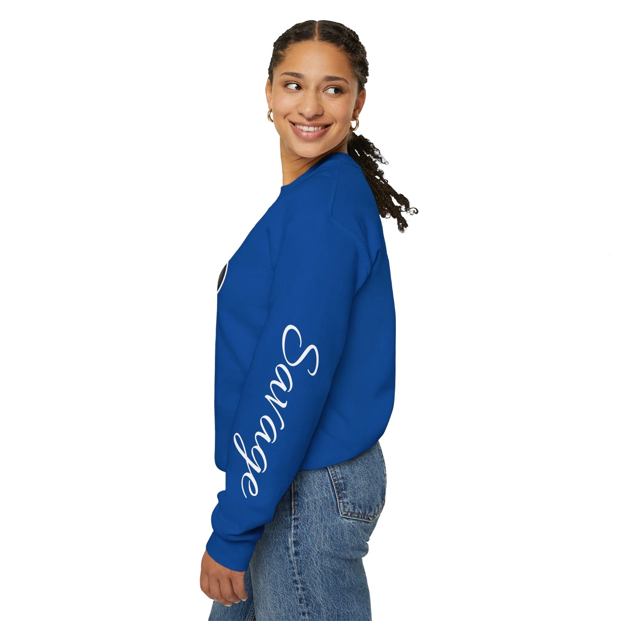 Savage Drumming  Crewneck Sweatshirt